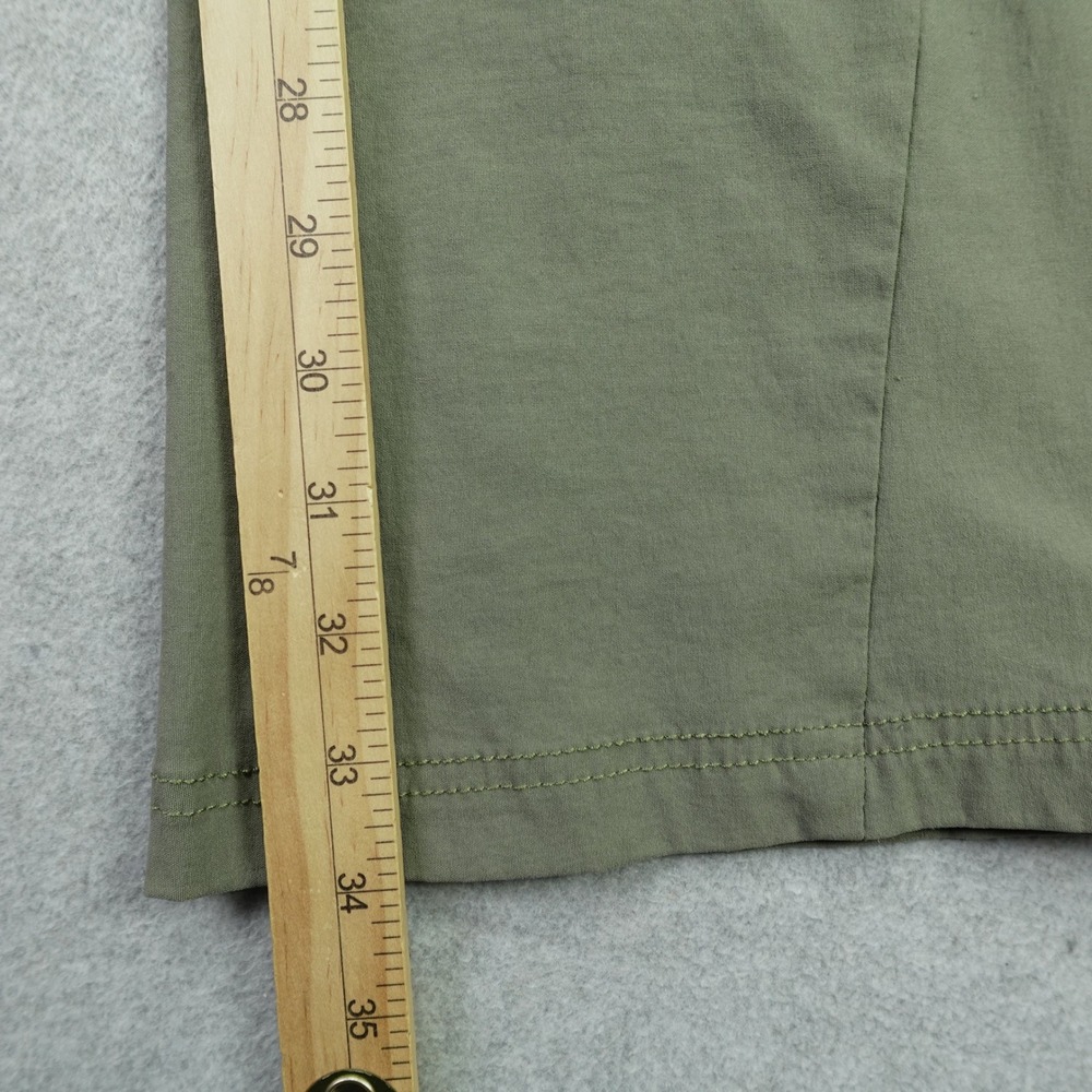 Athleta Pants Womens 8 Green Cargo Hiking Outdoor Straight Leg - Picture 9 of 16